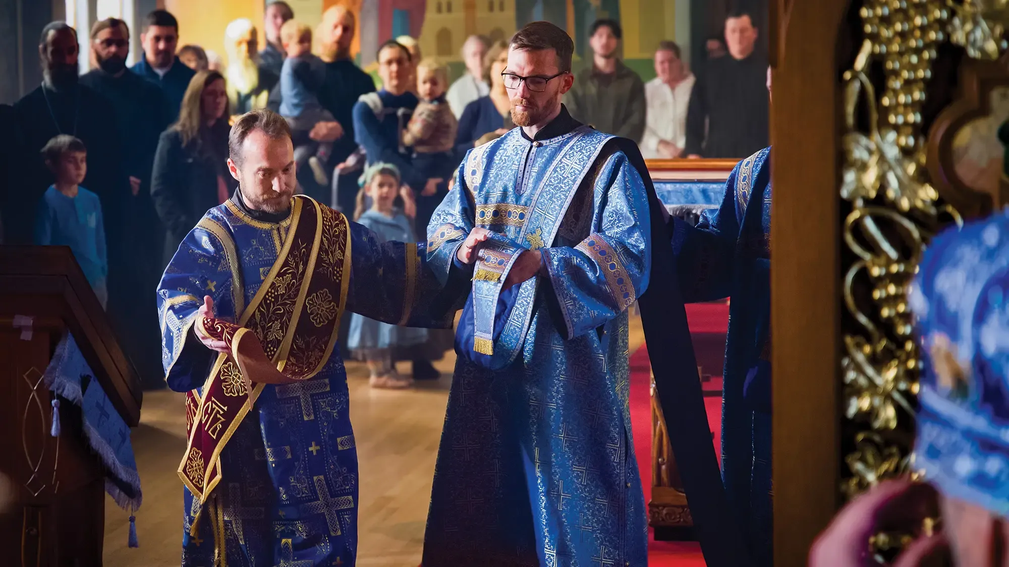 St Tikhons Seminary Academics Take the Next Step Towards Seminary seminarian being ordained.