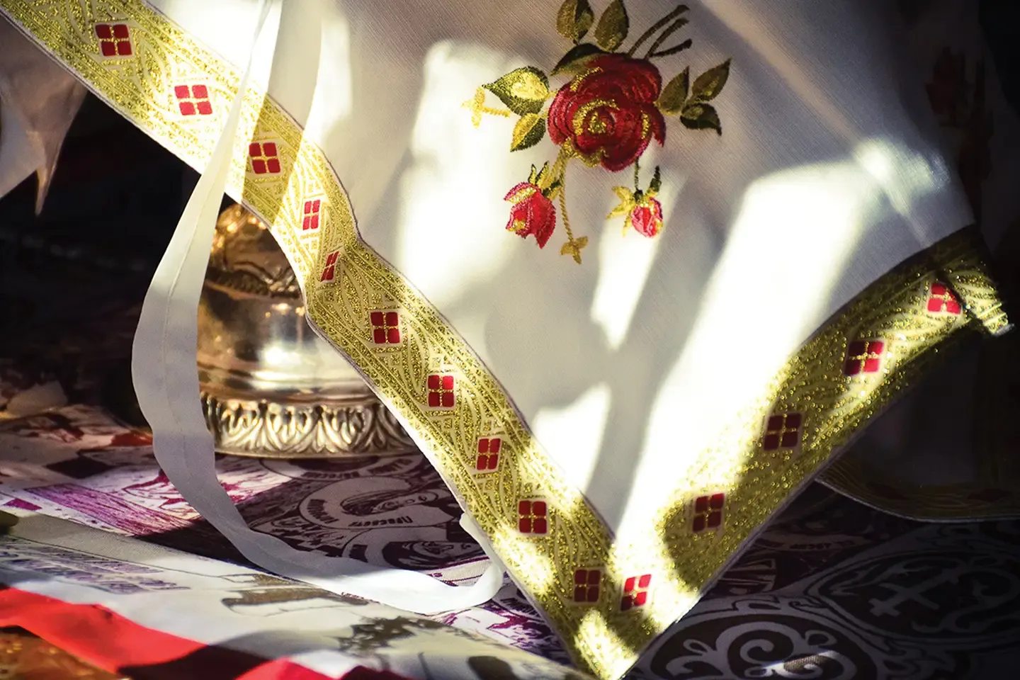 St. Tikhon's Seminary Schedule a Visit image of altar and chalice.